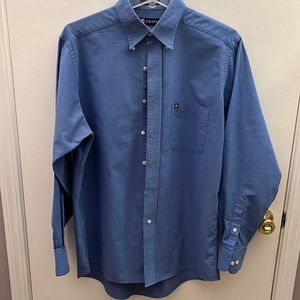 🐴CHAPS Men’s Oxford *EUC*